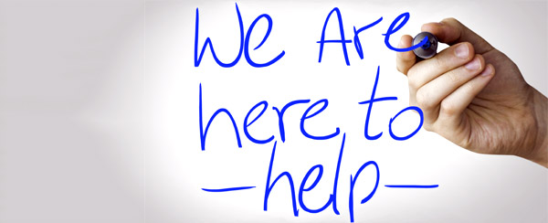 We are here to help